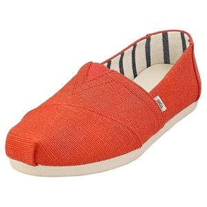 TOMS Alpargata Heritage Slip On Shoes - Paprika